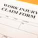 Photo of workers's comp forms